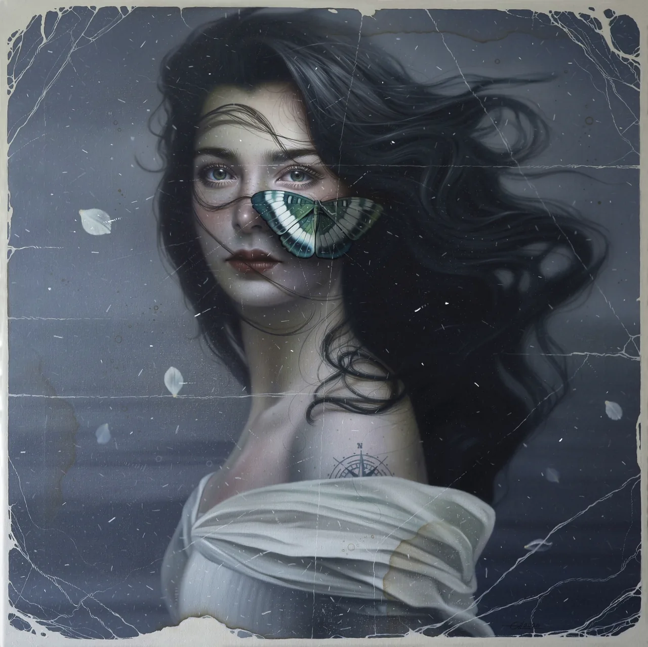 Avante, 2026, oil on linen — painting by Osley Gil