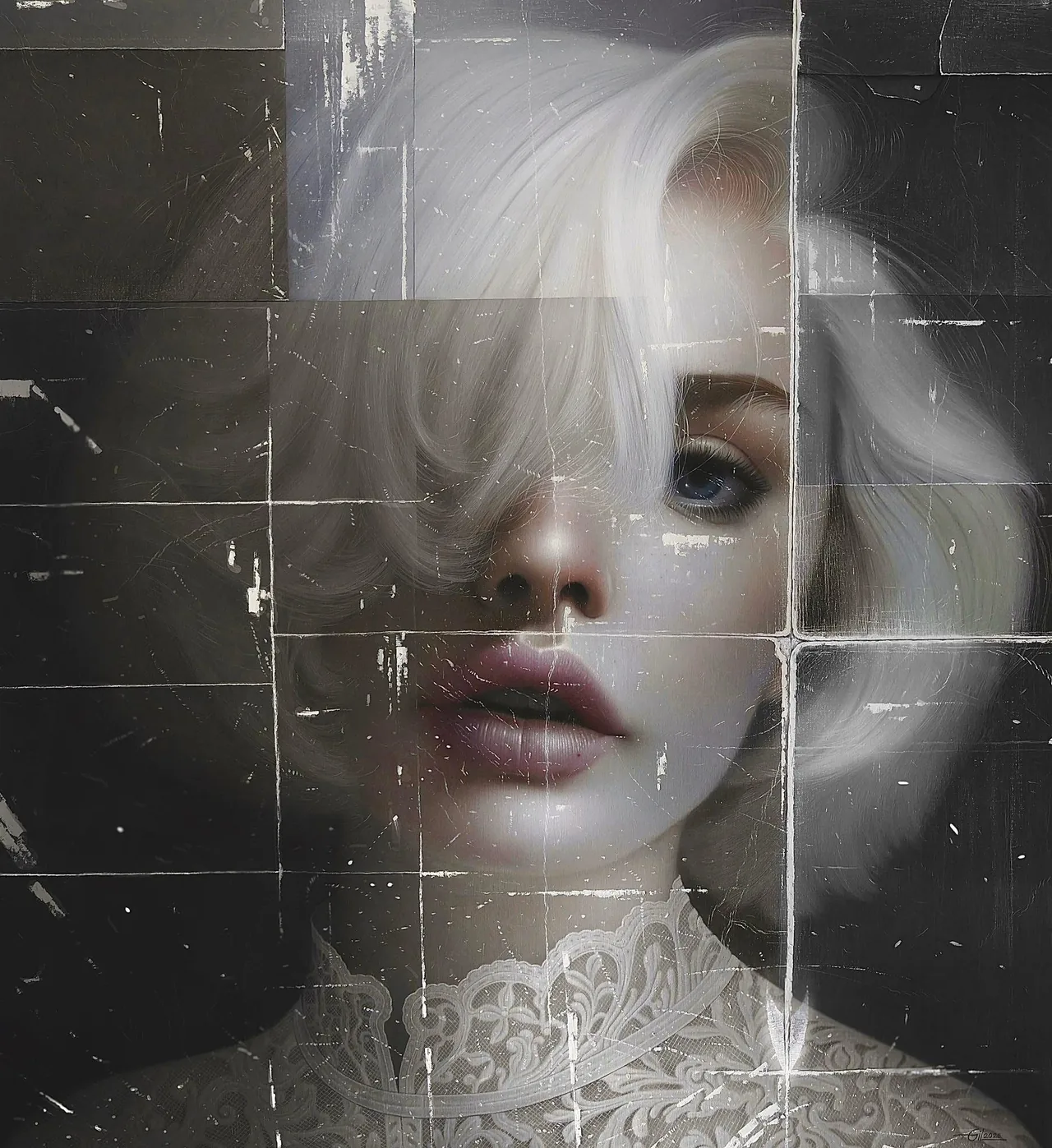 Ecstasy, 2025, oil on linen — painting by Osley Gil