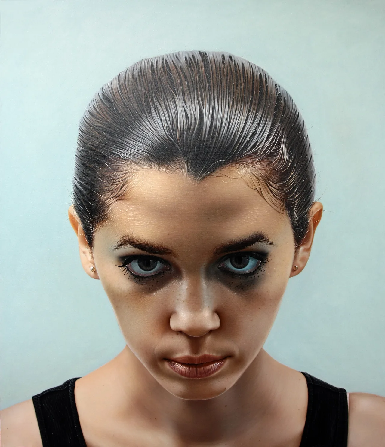 Melissa, 2016, oil on canvas — painting by Osley Gil