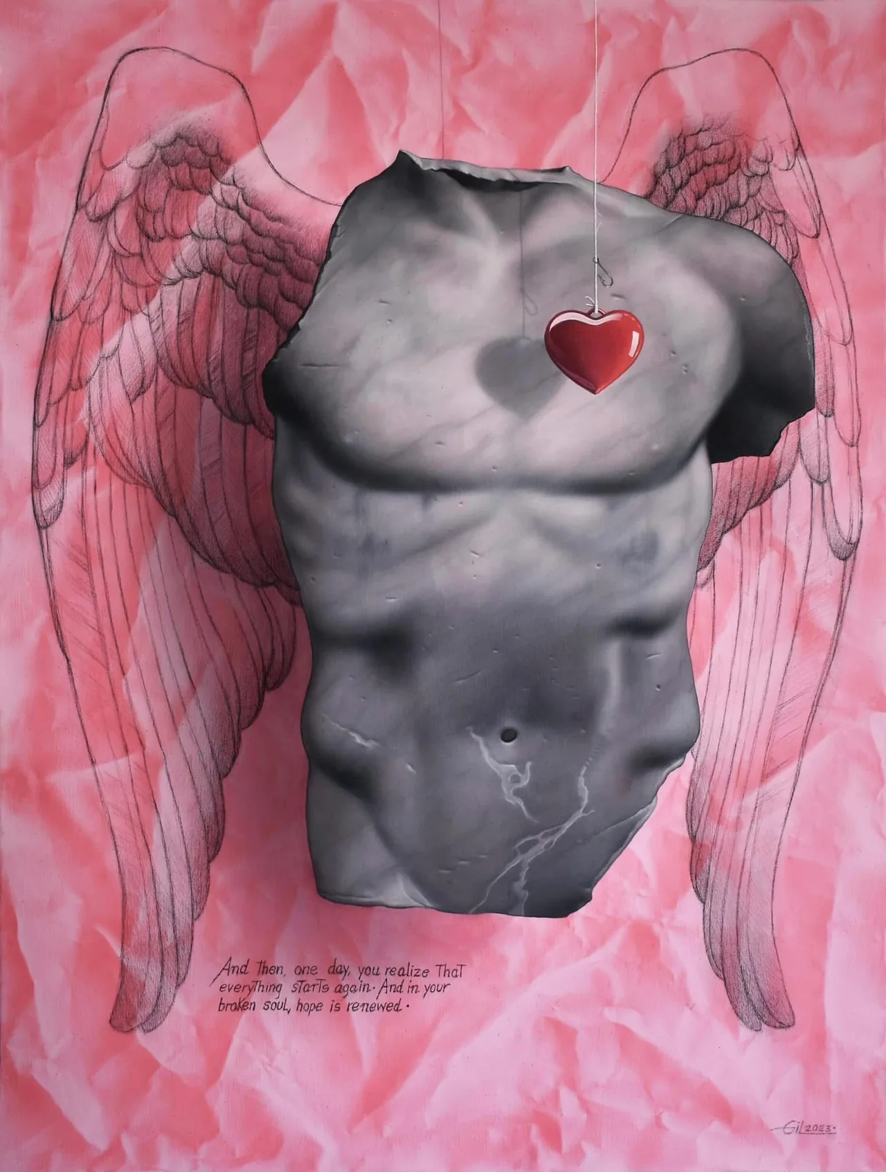 The Lure — painting by Osley Gil
