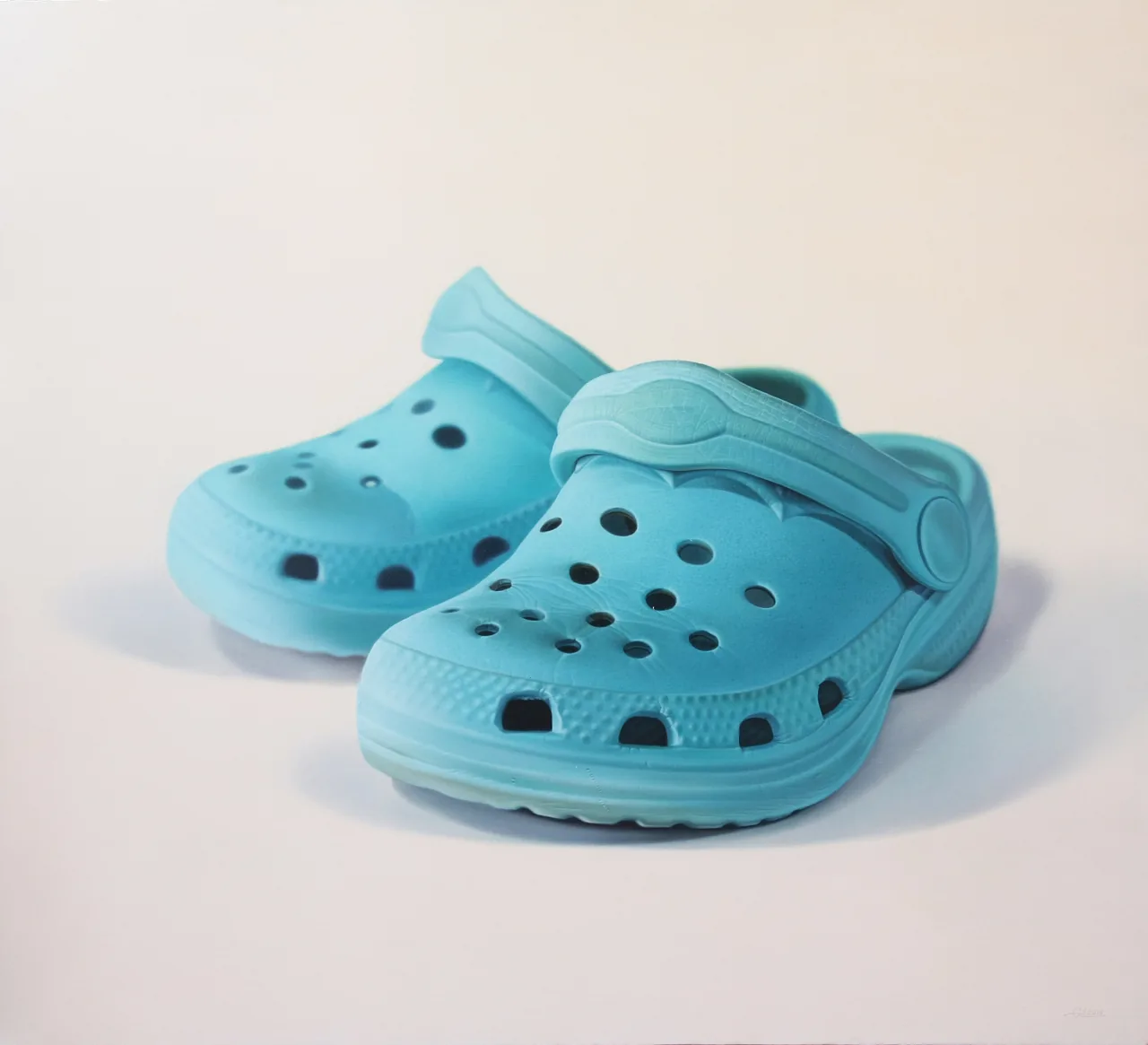 Untitled, 2016, oil on canvas — painting by Osley Gil