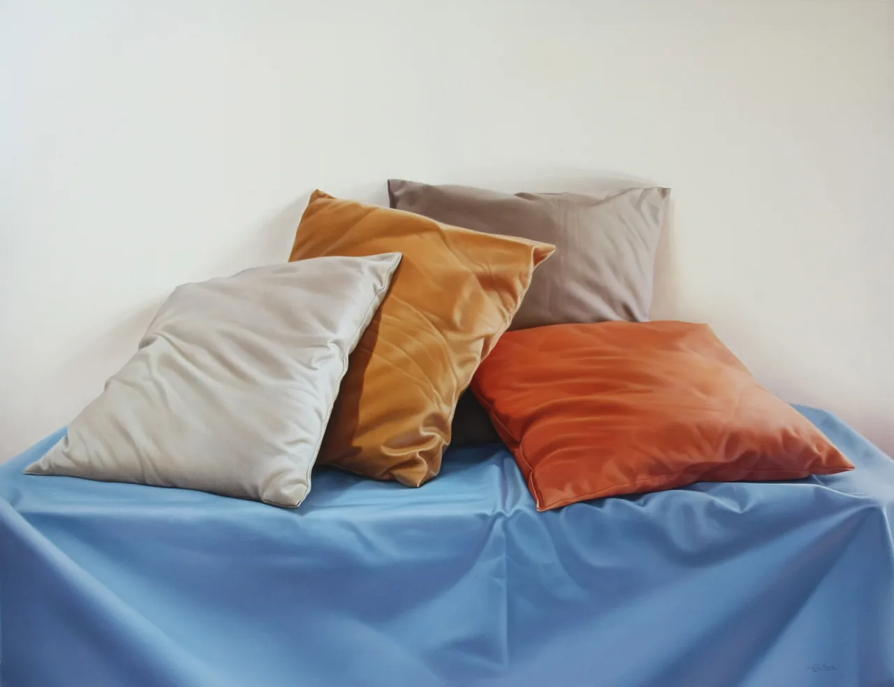 Untitled, 2016, oil on canvas — painting by Osley Gil