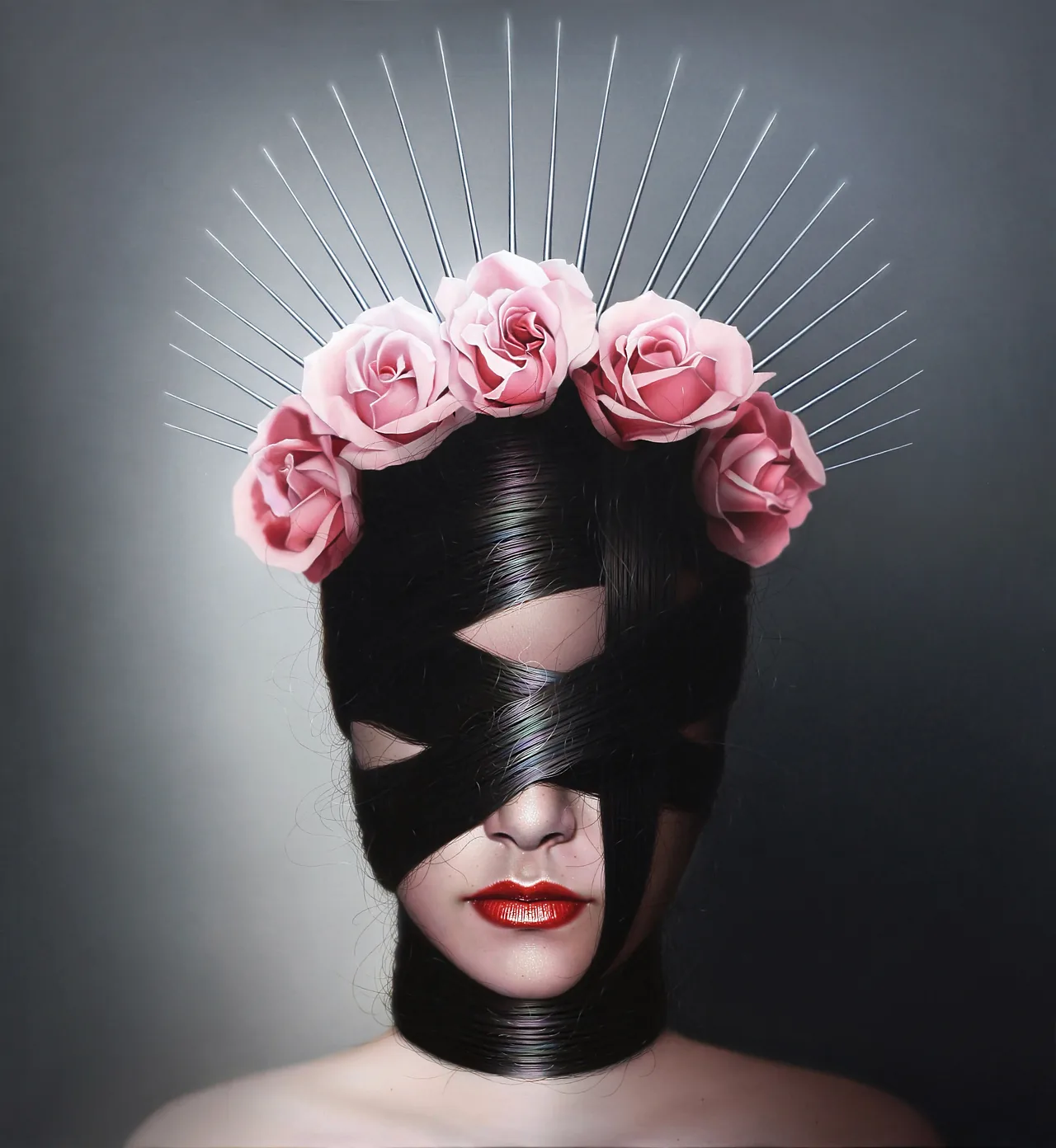 Untitled, 2022, oil on canvas — painting by Osley Gil