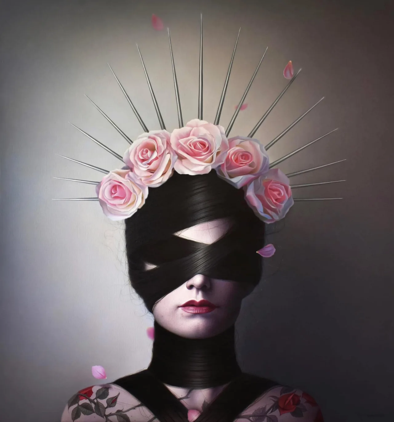 Untitled, 2023, oil on canvas — painting by Osley Gil
