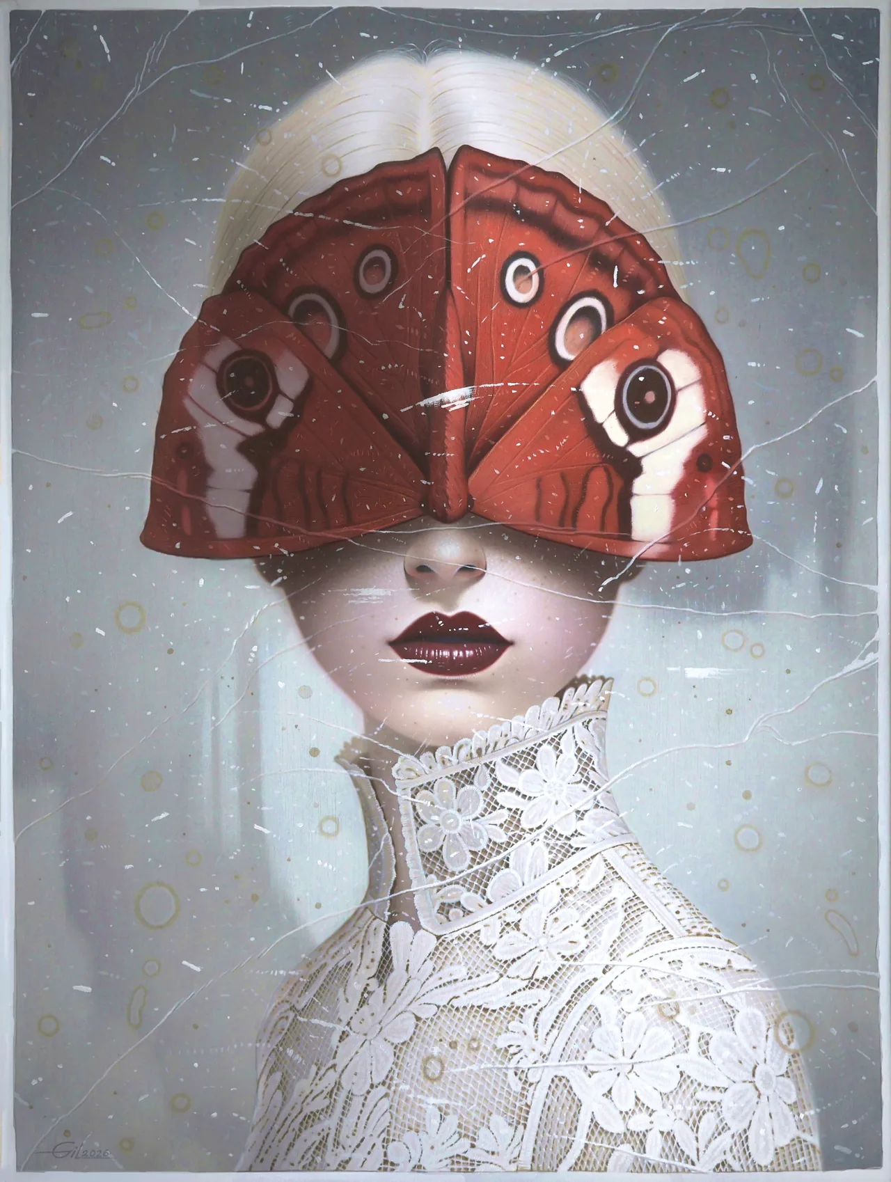Vestige, 2026, oil on linen — painting by Osley Gil